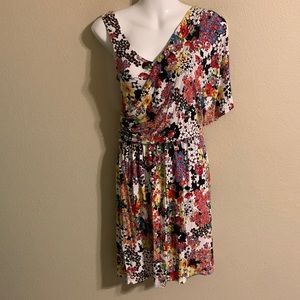 Anthropologie Pinkerton floral blouson dress S